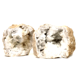 Natural-Calcite-Geode-Pair-J2053 | Himalayan Salt Factory