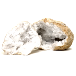 Natural-Calcite-Geode-Pair-J2056 | Himalayan Salt Factory