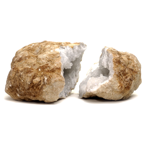 Natural-Calcite-Geode-Pair-J2057 | Himalayan Salt Factory