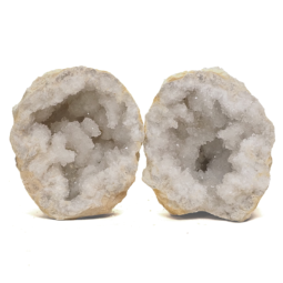 Natural-Calcite-Geode-Pair-N2025 | Himalayan Salt Factory