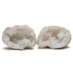 Natural-Calcite-Geode-Pair-N2026 | Himalayan Salt Factory
