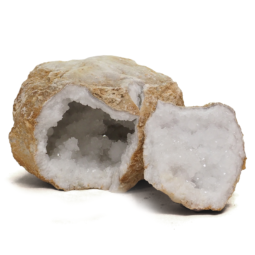 Natural-Calcite-Geode-Pair-N2034 | Himalayan Salt Factory