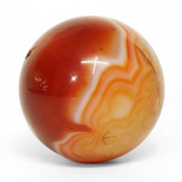 Natural Carnelian Sphere DK990 | Himalayan Salt Factory