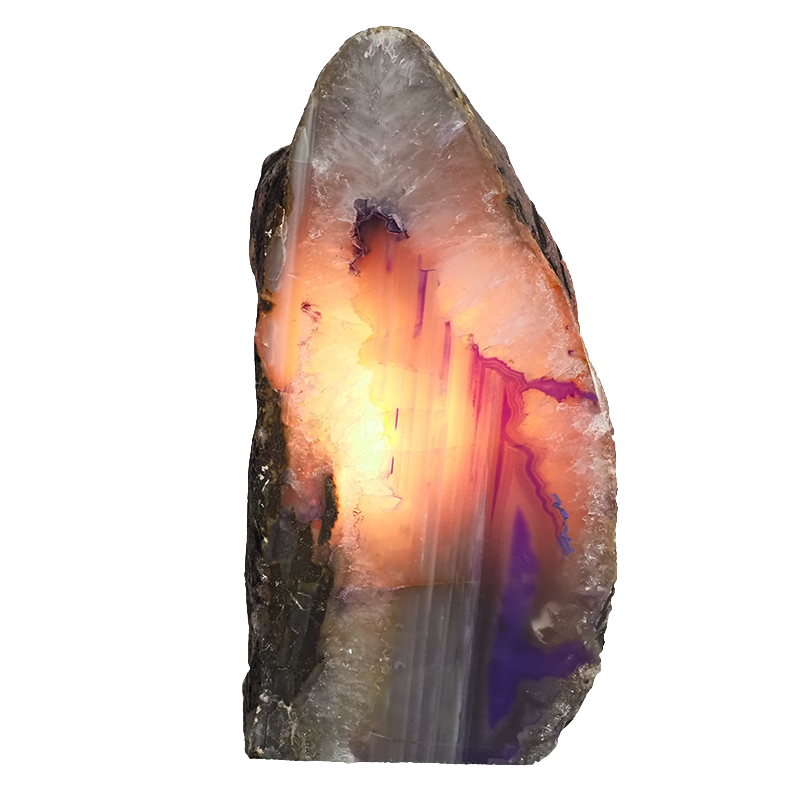 2kg Purple Agate Crystal Lamp N2047 4 Purple-Agate-Crystal-Lamp-N2047 | Himalayan Salt Factory