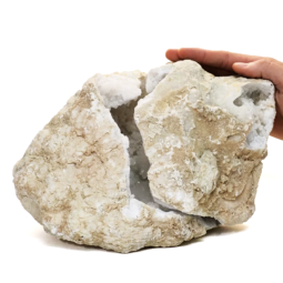 Natural-Calcite-Geode-Pair-J2062 | Himalayan Salt Factory