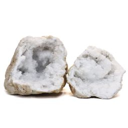 Natural-Calcite-Geode-Pair-J2062 | Himalayan Salt Factory