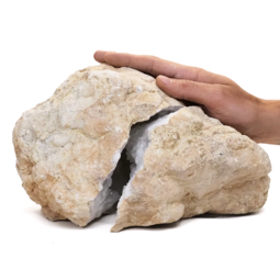 Natural-Calcite-Geode-Pair-J2071 | Himalayan Salt Factory