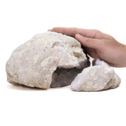 Natural-Calcite-Geode-Pair-S1260 | Himalayan Salt Factory