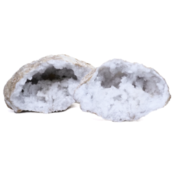 Natural-Calcite-Geode-Pair-S1267 | Himalayan Salt Factory