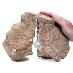 Natural-Calcite-Geode-Pair-S1277 | Himalayan Salt Factory