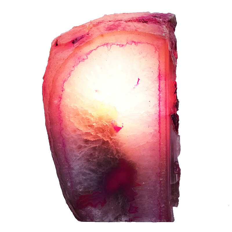 2.1kg Pink Agate Crystal Lamp N2093 4 Pink-Agate-Crystal-Lamp-N2093 | Himalayan Salt Factory