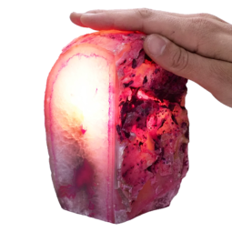 2.1kg Pink Agate Crystal Lamp N2093 7 Pink-Agate-Crystal-Lamp-N2092 |Pink-Agate-Crystal-Lamp-N2093 | Himalayan Salt Factory Himalayan Salt Factory