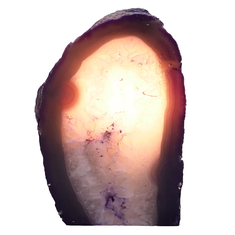 2.1kg Purple Agate Crystal Lamp N2081 4 Purple-Agate-Crystal-Lamp-N2081 | Himalayan Salt Factory
