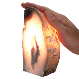 Teal-Agate-Crystal-Lamp-N2073 | Himalayan Salt Factory