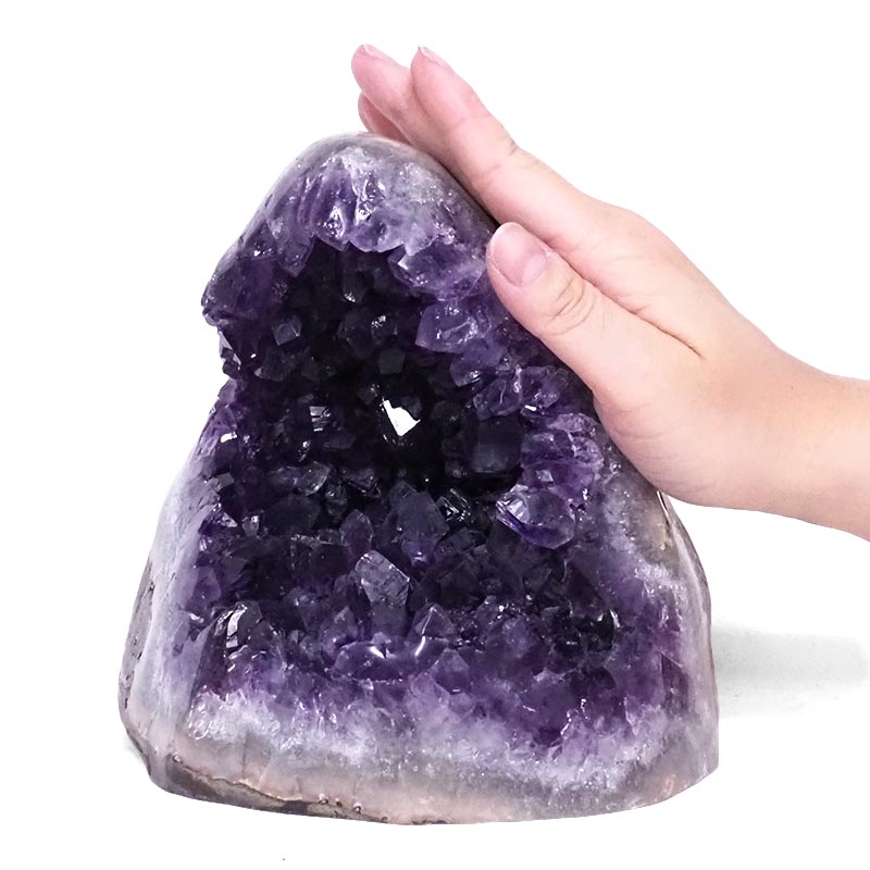 3.54kg Amethyst Polished Crystal Geode Specimen DV41 4 Amethyst Polished Crystal Geode Specimen DV41 | Himalayan Salt Factory