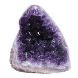 Amethyst Polished Crystal Geode Specimen DV41 | Himalayan Salt Factory