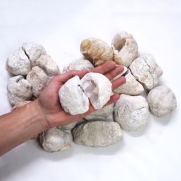 Natural-Calcite-Geode-Druze-Pieces-Parcel-S1325 | Himalayan Salt Factory