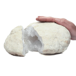Natural-Calcite-Geode-Pair-S1337 | Himalayan Salt Factory