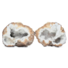 Natural-Calcite-Geode-Pair-S1338 | Himalayan Salt Factory