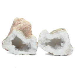 Natural-Calcite-Geode-Pair-S1341 | Himalayan Salt Factory