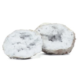 Natural-Calcite-Geode-Pair-S1342 | Himalayan Salt Factory