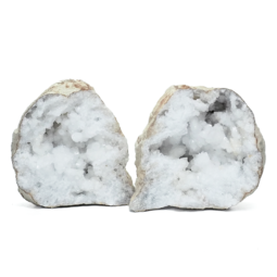 Natural-Calcite-Geode-Pair-V06 | Himalayan Salt Factory