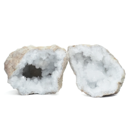 Natural-Calcite-Geode-Pair-V09 | Himalayan Salt Factory