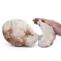 Natural-Calcite-Geode-Pair-V12 | Himalayan Salt Factory