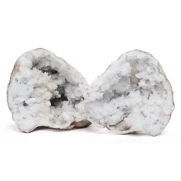 Natural-Calcite-Geode-Pair-V13 | Himalayan Salt Factory