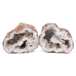 Natural-Calcite-Geode-Pair-V14 | Himalayan Salt Factory