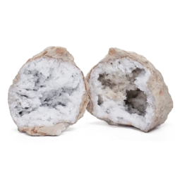 Natural-Calcite-Geode-Pair-V15 | Himalayan Salt Factory
