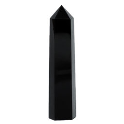 Obsidian Terminated Point DK996 | Himalayan Salt Factory