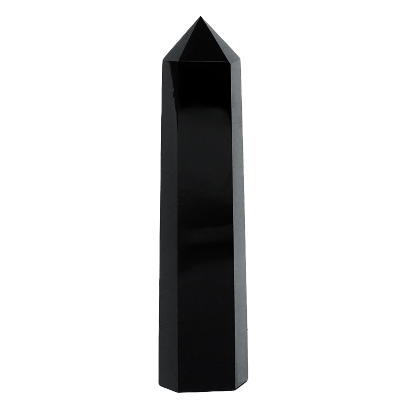 0.87kg Obsidian Terminated Point DK996 3 Obsidian Terminated Point DK996 | Himalayan Salt Factory