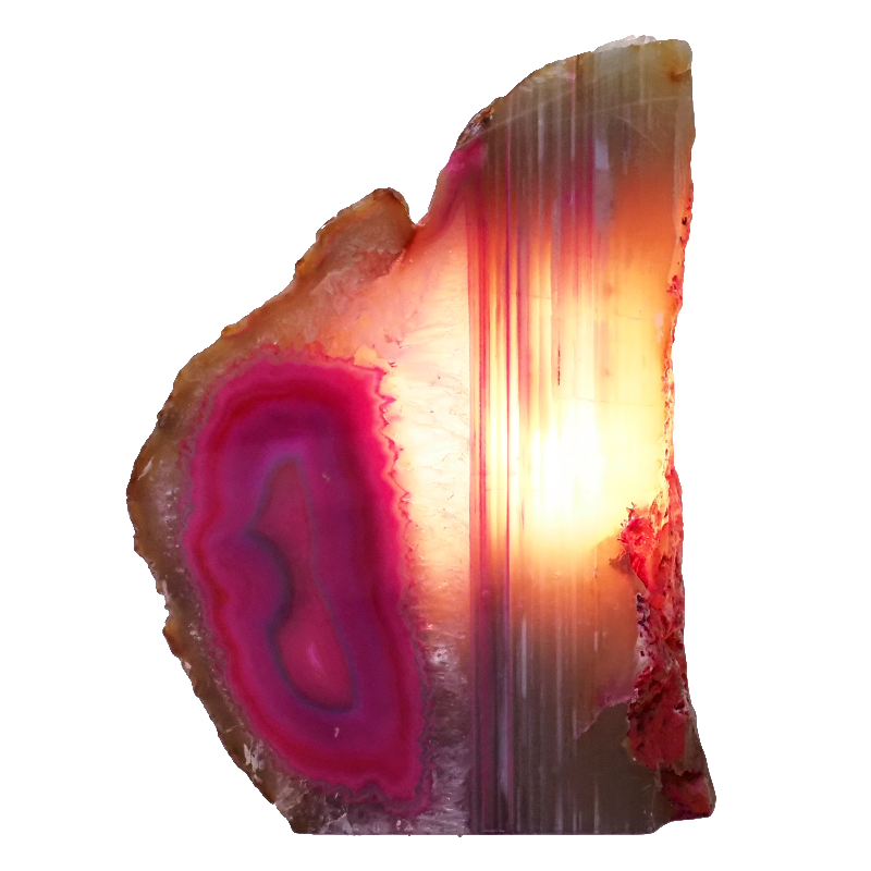 2.4kg Pink Agate Crystal Lamp N2113 4 Pink-Agate-Crystal-Lamp-N2113 | Himalayan Salt Factory