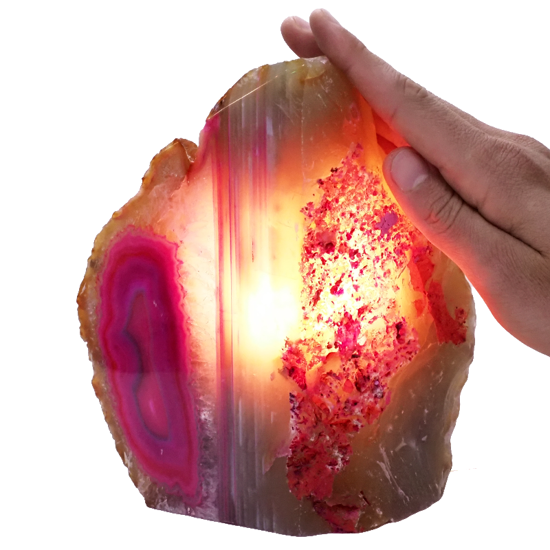 2.4kg Pink Agate Crystal Lamp N2113 5 Pink-Agate-Crystal-Lamp-N2113 | Himalayan Salt Factory