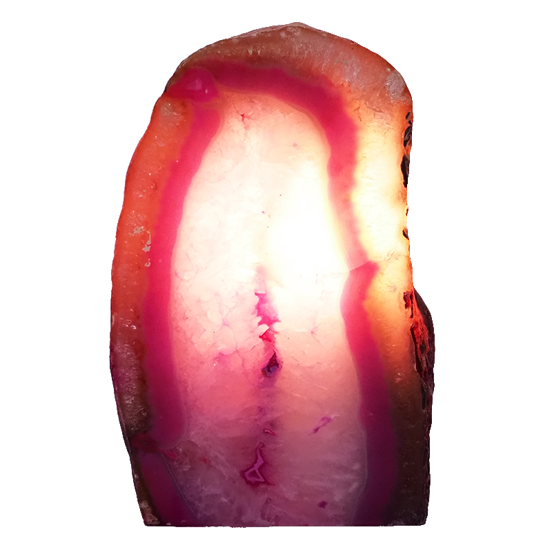 2kg Pink Agate Crystal Lamp N2115 4 Pink-Agate-Crystal-Lamp-N2115 | Himalayan Salt Factory