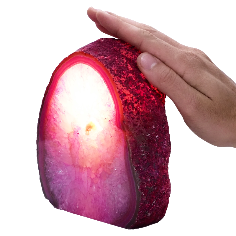 2.7kg Pink Agate Crystal Lamp N2116 5 Pink-Agate-Crystal-Lamp-N2116 | Himalayan Salt Factory