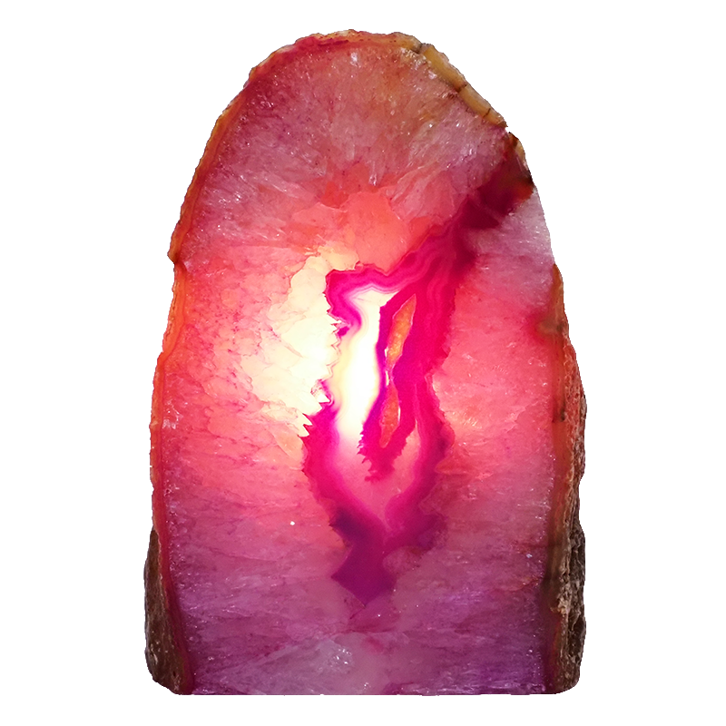 2.8kg Pink Agate Crystal Lamp N2120 4 Pink-Agate-Crystal-Lamp-N2120 | Himalayan Salt Factory
