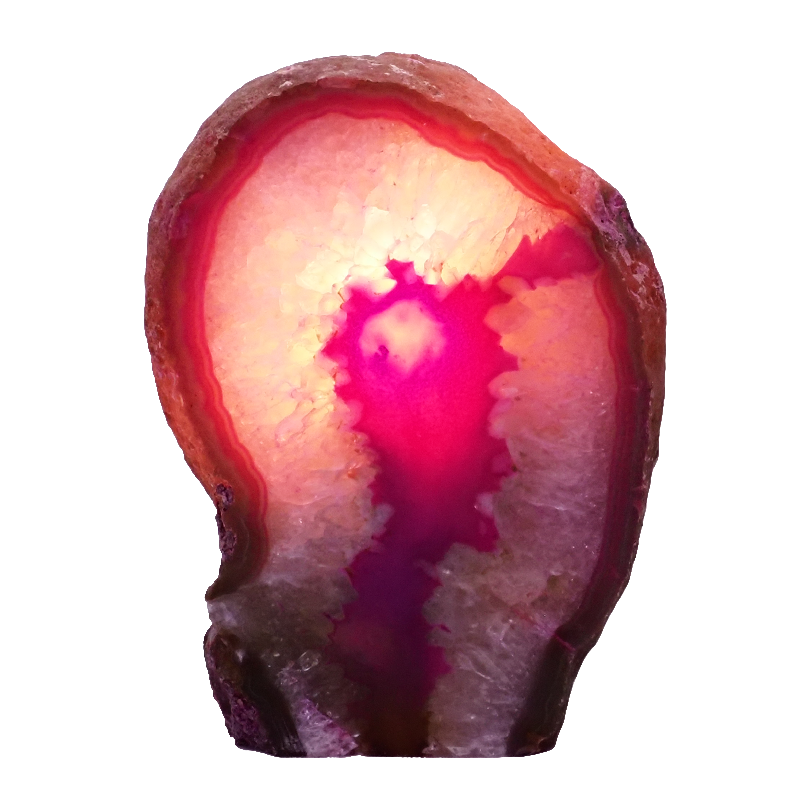 1.6kg Pink Agate Crystal Lamp N2121 4 Pink-Agate-Crystal-Lamp-N2121 | Himalayan Salt Factory