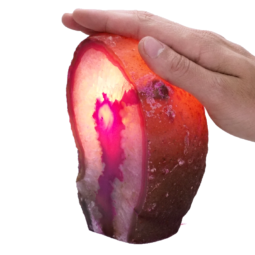 1.6kg Pink Agate Crystal Lamp N2121 7 Pink-Agate-Crystal-Lamp-N2121 | Himalayan Salt Factory