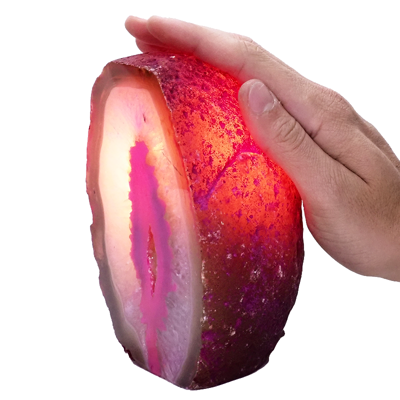 2.2kg Pink Agate Crystal Lamp S1318 5 Pink-Agate-Crystal-Lamp-S1318 | Himalayan Salt Factory