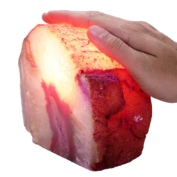 2.7kg Pink Agate Crystal Lamp S1320 7 Pink-Agate-Crystal-Lamp-S1320 | Himalayan Salt Factory