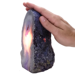 1.7kg Purple Agate Crystal Lamp N2124 6 Purple-Agate-Crystal-Lamp-N2124 | Himalayan Salt Factory