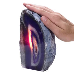 Purple-Agate-Crystal-Lamp-N2127 | Himalayan Salt Factory