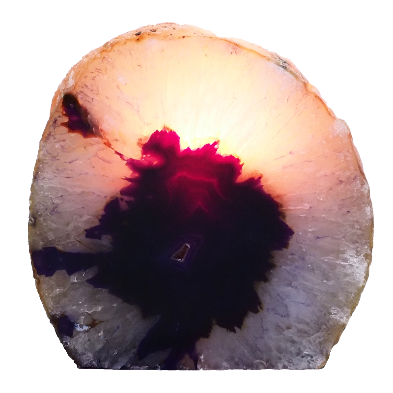2.8kg Purple Agate Crystal Lamp S1301 4 Purple-Agate-Crystal-Lamp-S1301 | Himalayan Salt Factory