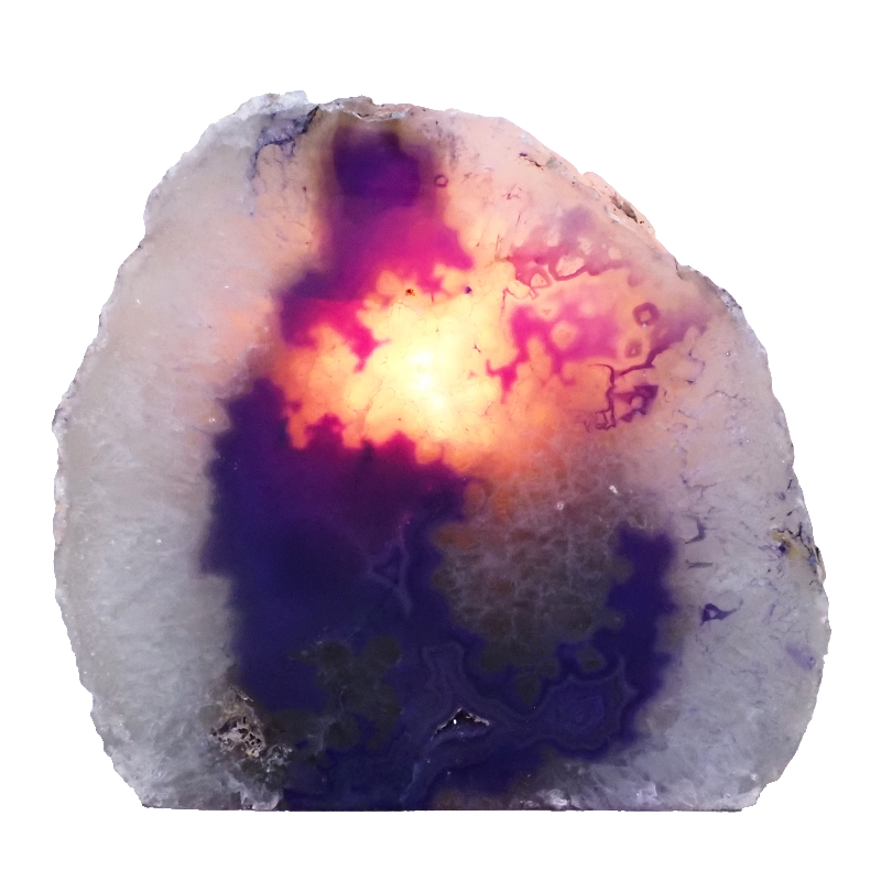 2.4kg Purple Agate Crystal Lamp S1310 4 Purple-Agate-Crystal-Lamp-S1310 | Himalayan Salt Factory