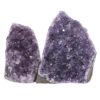 2.38kg Amethyst Crystal Geode Specimen Set 2 Pieces L421 1 Amethyst Crystal Geode Specimen Set 2 Pieces L421 | Himalayan Salt Factory