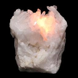 Clear Quartz Cluster Lamp DB629 | Himalayan Salt Factory