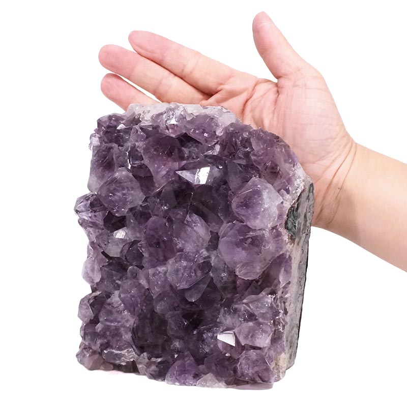 2.47kg Natural Amethyst Crystal Lamp DV49 5 Natural Amethyst Crystal Lamp DV49 | Himalayan Salt Factory