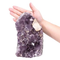 Natural Amethyst Crystal Lamp DV51 | Himalayan Salt Factory
